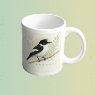 Örvös légykapó bögre